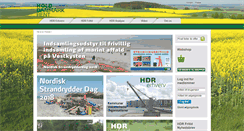 Desktop Screenshot of holddanmarkrent.dk